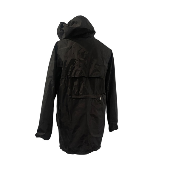 New K-way black nylon French Italian rainwear retail $287 M Unisex - Picture 4 of 7